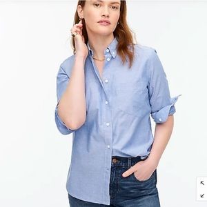 J. Crew Classic-fit oxford cotton shirt